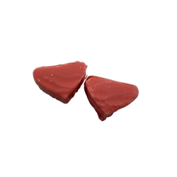 Corazones rosas de esponjita